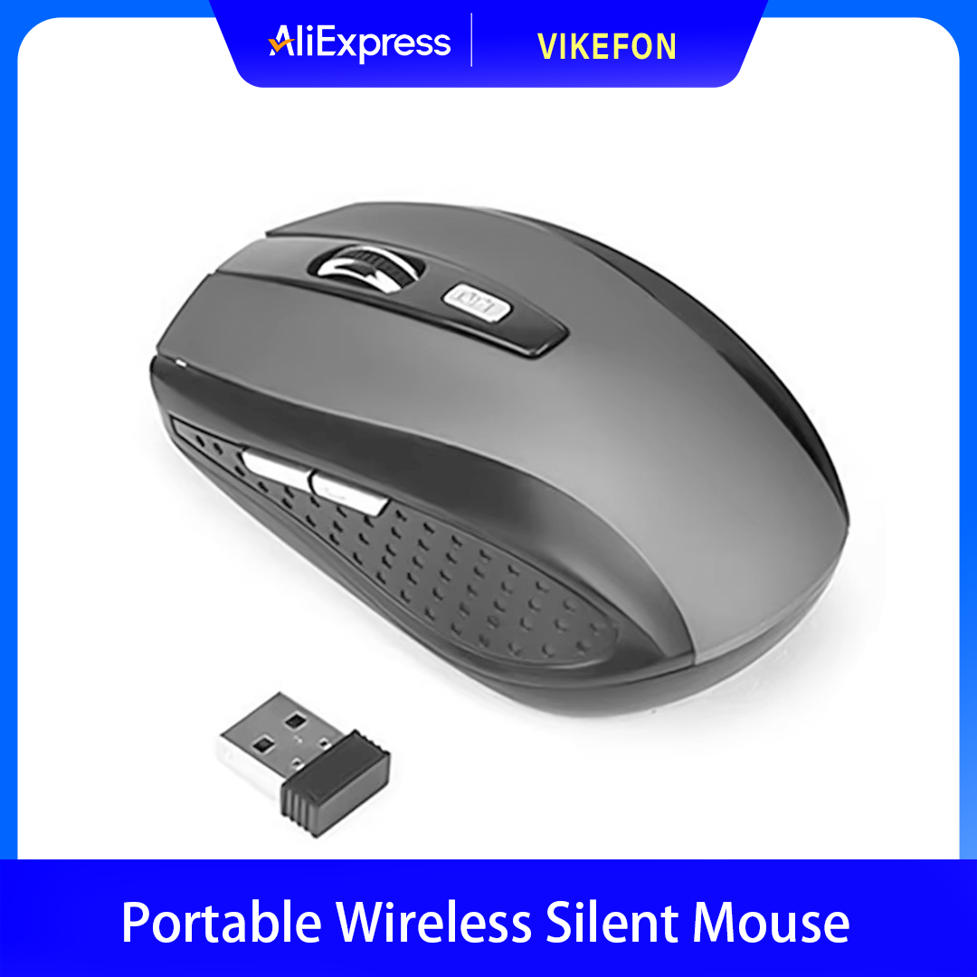 Laptop Mouse - Souris sans fil, souris silencieuse, 2,4