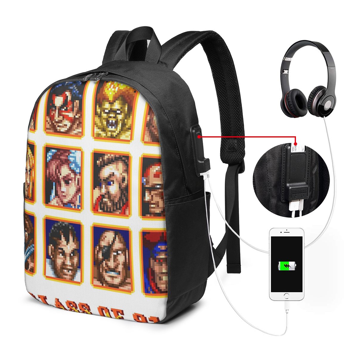 Laptop Bag - Sac à dos Defeated Portraits Super