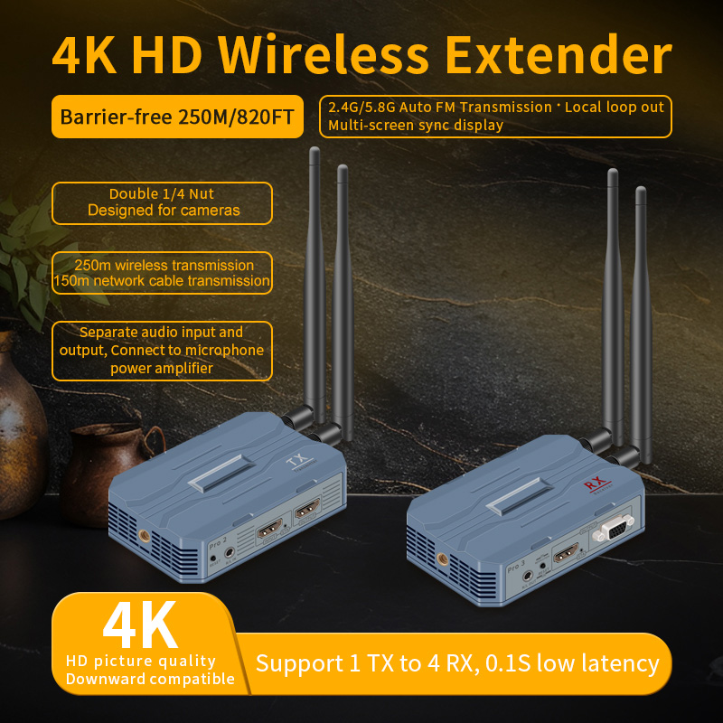 Extenseur HDMI sans fil 4K 250 - Hdmi Cable avis et prix