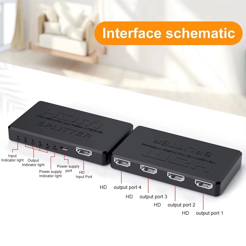 Répartiteur HDMI 4K 2K 1 entré - Hdmi Cable avis et prix