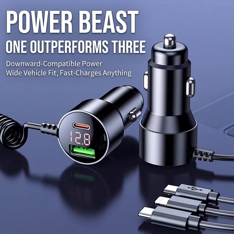 Chargeur de voiture 3-en-1 ave - Laptop Charger avis et prix